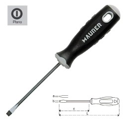 Destornillador Maurer Estampado 1,0x5,5x125 mm.