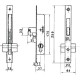 Cerradura Lince 5582n        Hn/17 mm.