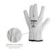 Guantes De Trabajo De Piel Flor De Vacuno, Proteccion Laboral, Riesgos Mecanicos, Guantes De Seguridad De Cuero. Talla 10" (Par)