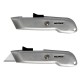 Cutter Autoretractil Con Hoja Acero Sk5 Carcasa De Aluminio Diseño Ergonomico, Cuchillo Seguridad, Cutters Seguridad,