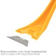 Rascavidrios Plastico Amarillo Hoja 60 mm. Rasqueta Vitroceramica, Rascador Vidrio, Rascador Vitroceramica,