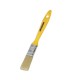 Paletina Profesional Cerda Blanca Ancho 20 mm. Cerdas Naturales Mango Plastico Ergonomico, Brocha Pintor, Pincel Pintura