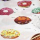 Cortina Ducha Donuts 180x200 cm. Impermeable