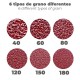Lija Recambio Banda 100 x 690 mm. Grano 40 (6 Piezas)