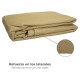 Toldo Vela Sombra Jardin Triangular 3,6x3,6x3,6 metros Beige