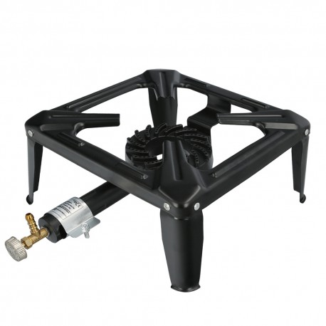 Hornillo Gas 4 Pies 30x30 cm. Potencia 4.000 Watts.